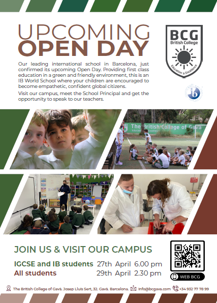 The British College of Gavà Open Days 